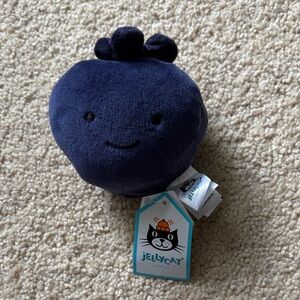 NWT Jellycat Fabulous Fruit Blueberry plush toy